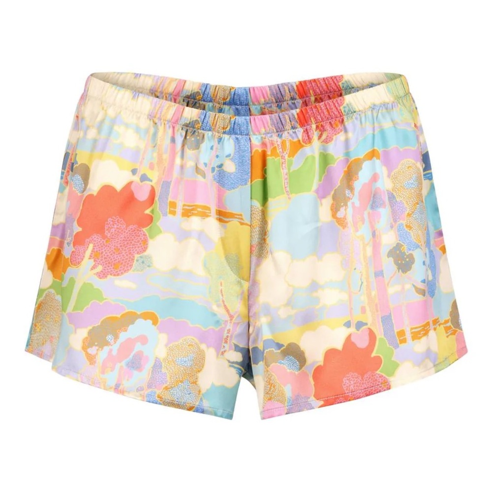 Cissa Women's Multicolor Floral Boxer Short